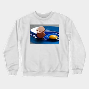 Egg on a plate Crewneck Sweatshirt